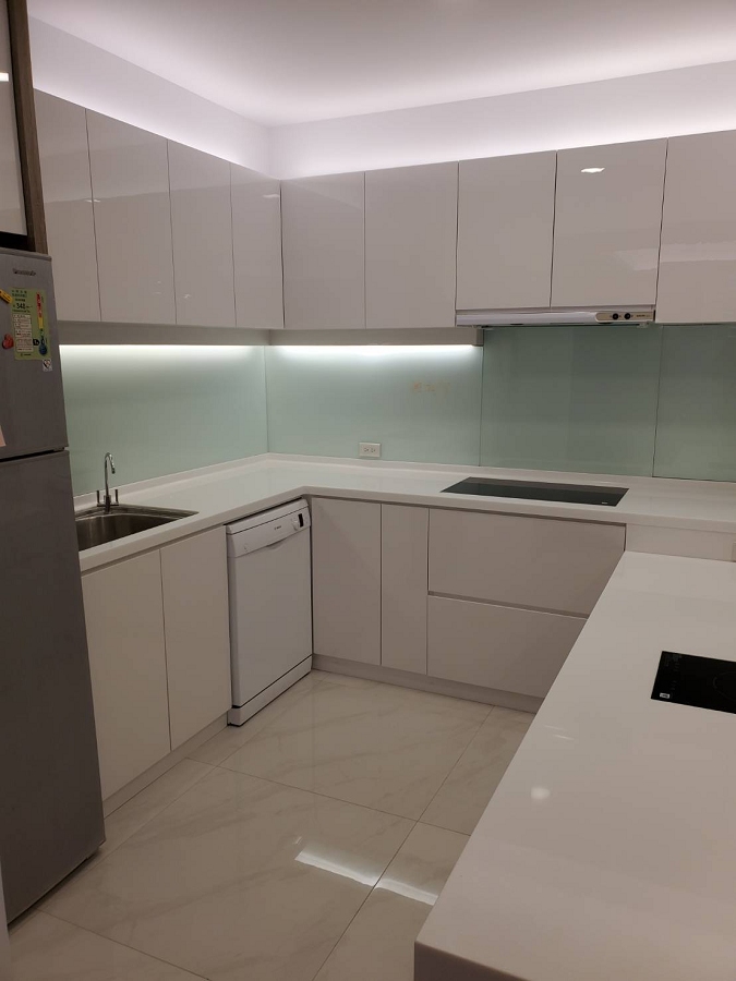 順檍工程行台北・新北廚具工程｜轉角檯面與櫃體整合現場紀錄 05